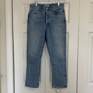 Agolde Women's Straight Leg Jeans - Light Blue